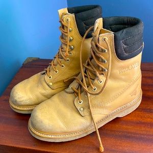 Texas Steer Men’s Work Boots - 8 1/2